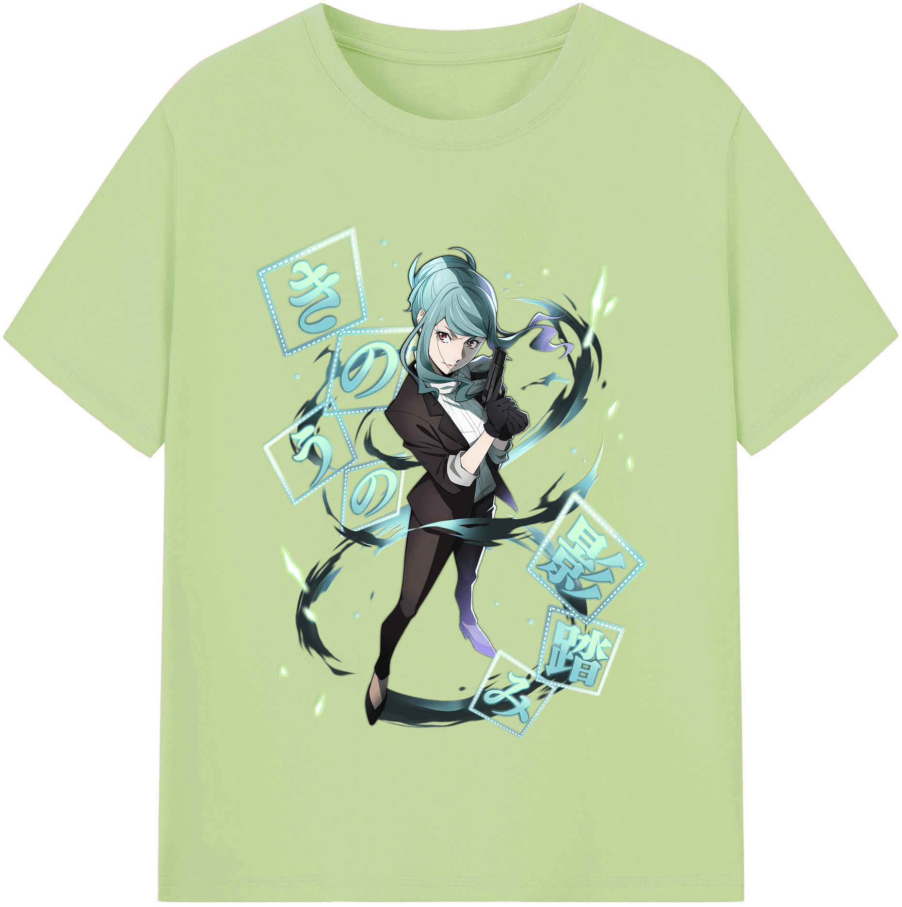 （画像用） 文豪ストレイドッグス Bungo Stray Dogs 綿100％半袖Tシャツ（フロントプリント）